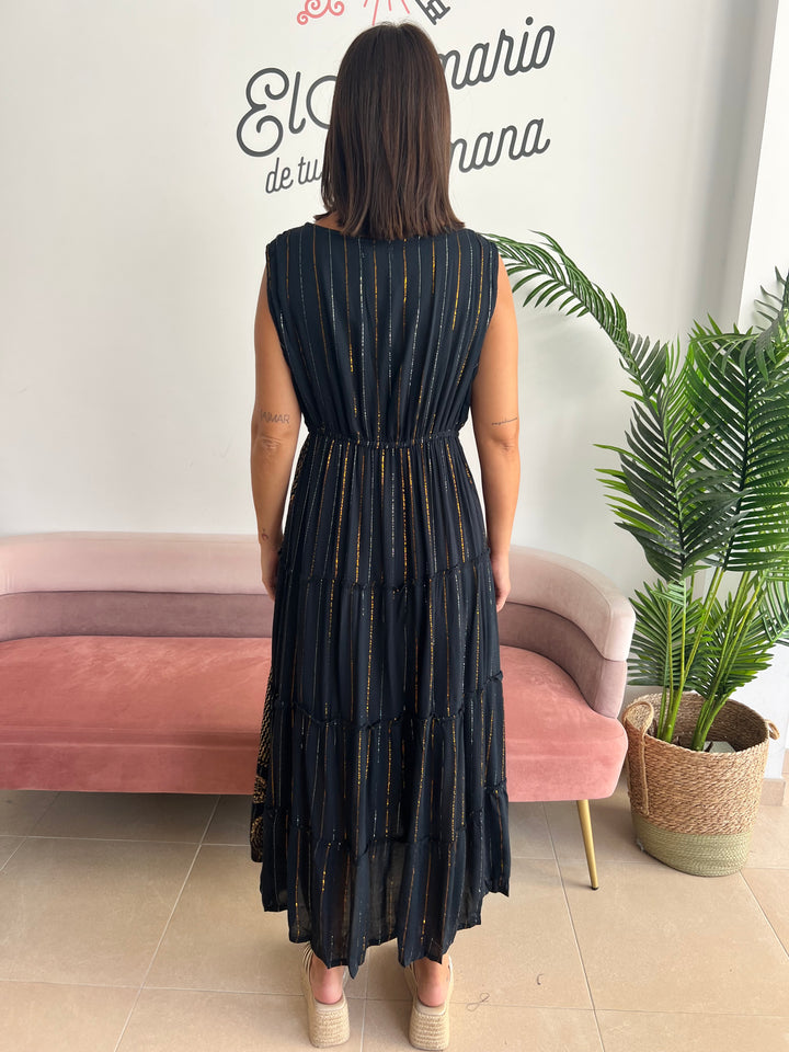Vestido India negro