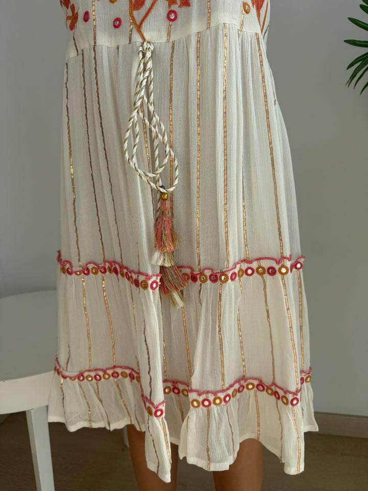 Vestido Holbox Corto Blanco
