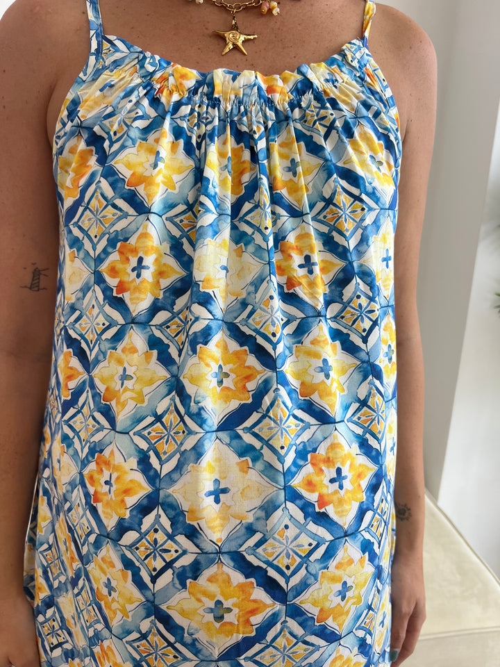 Vestido Julieta azul