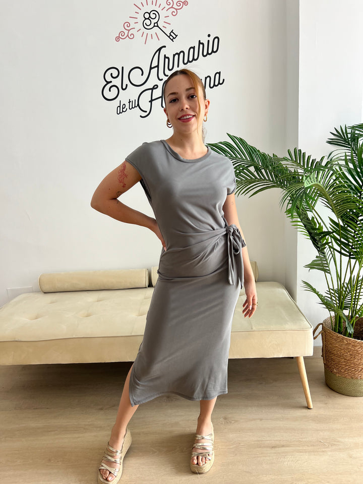 Vestido Margaret gris