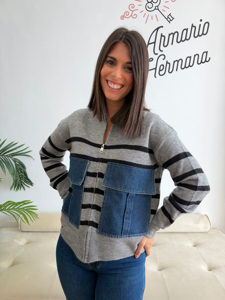 Chaqueta Nerea gris