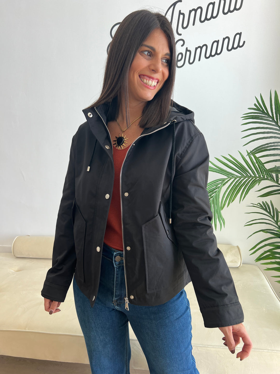 Chaqueta Oporto negro
