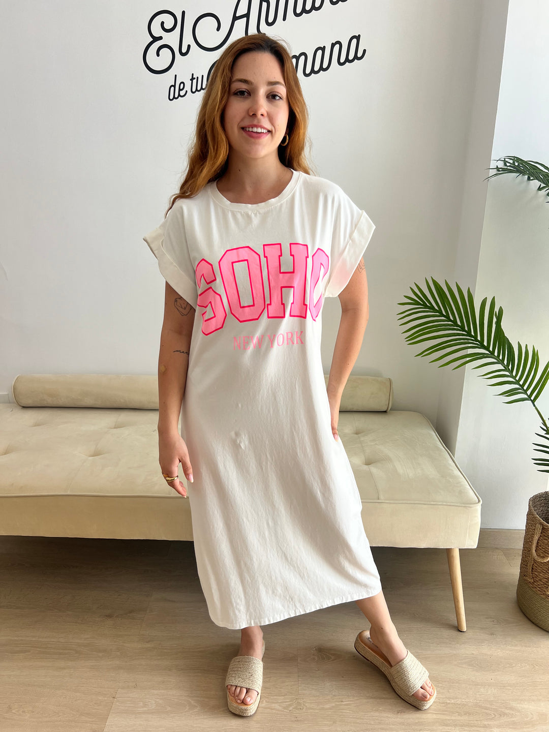 Vestido Soho blanco