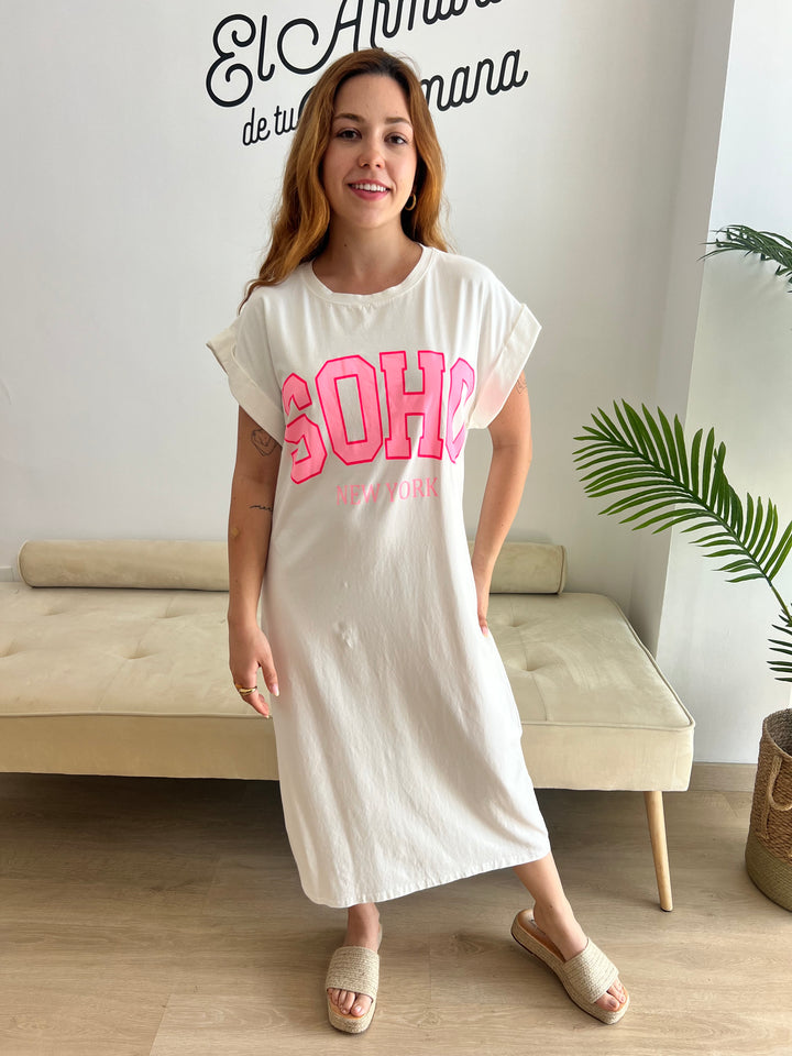 Vestido Soho blanco