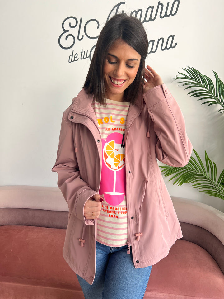 Chaqueta Miriam rosa
