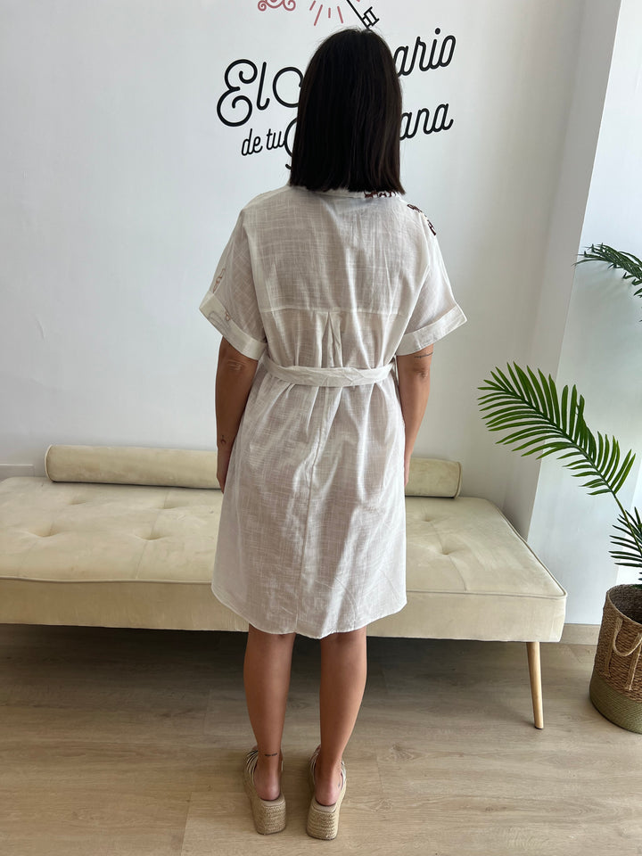 Vestido Claudia blanco