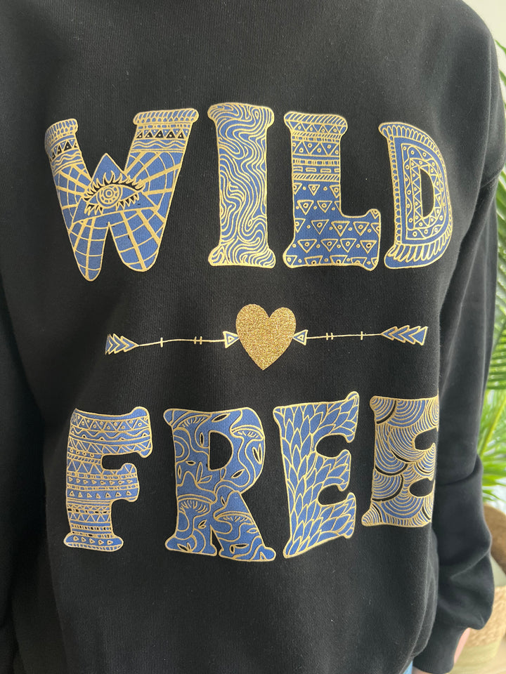 Sudadera Wild azul