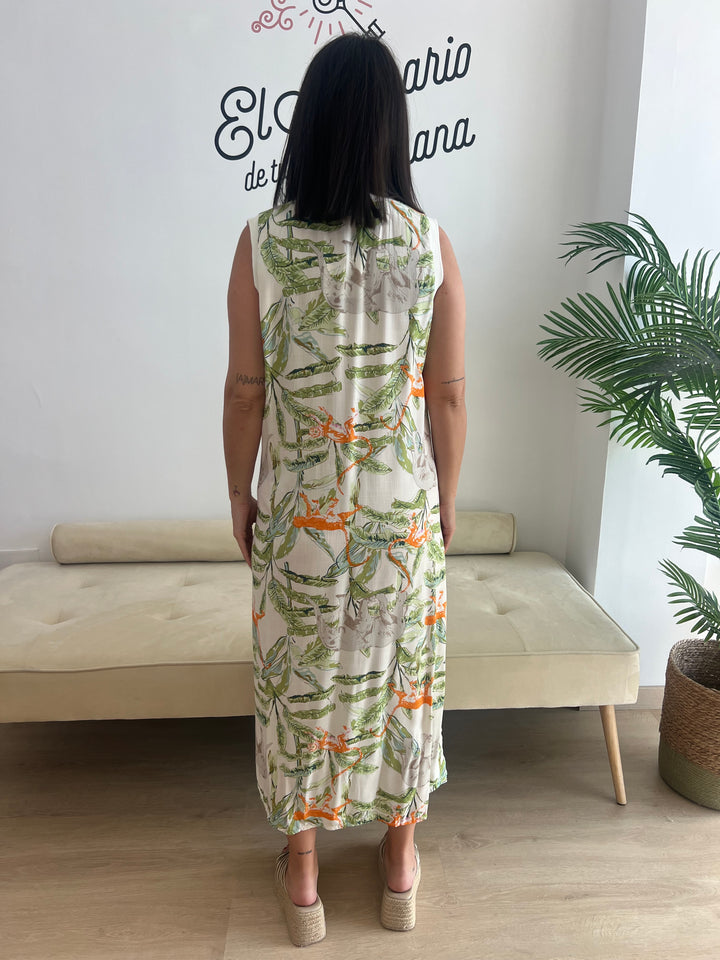 Vestido Selva verde