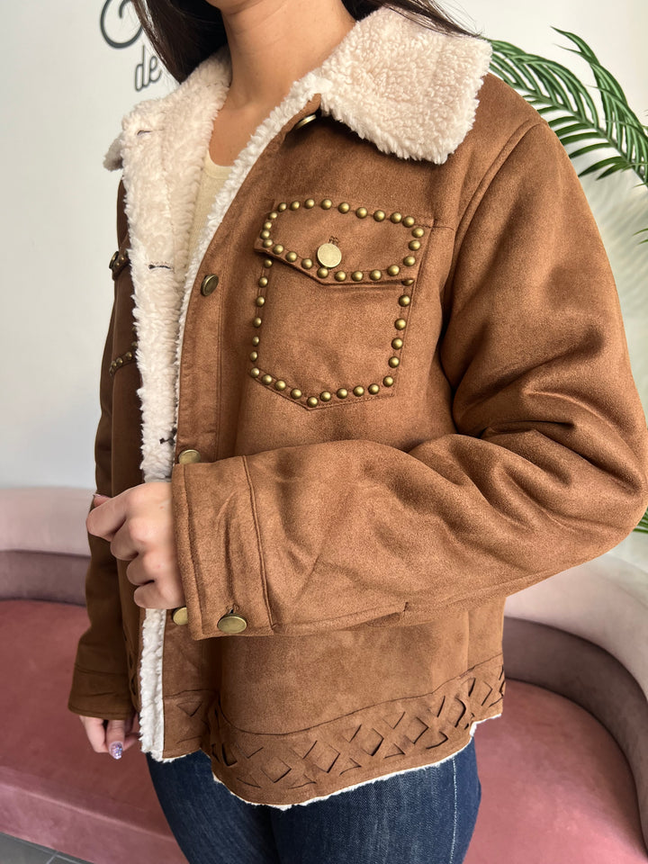 Chaqueta Nadia camel