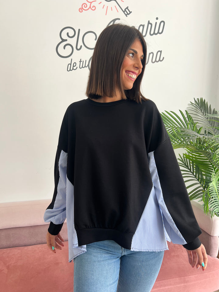 Sudadera Yurena negro
