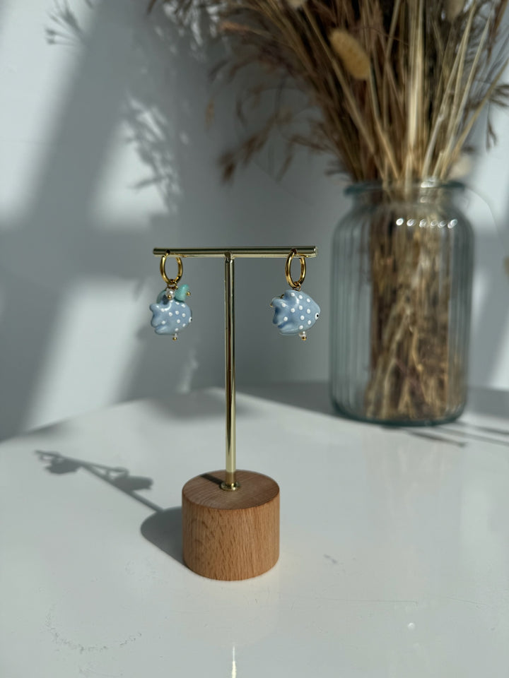 Pendientes Fish (acero)