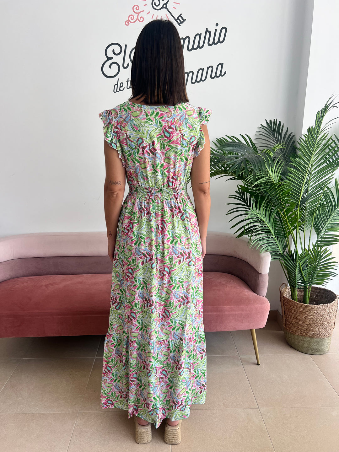Vestido Nataly verde