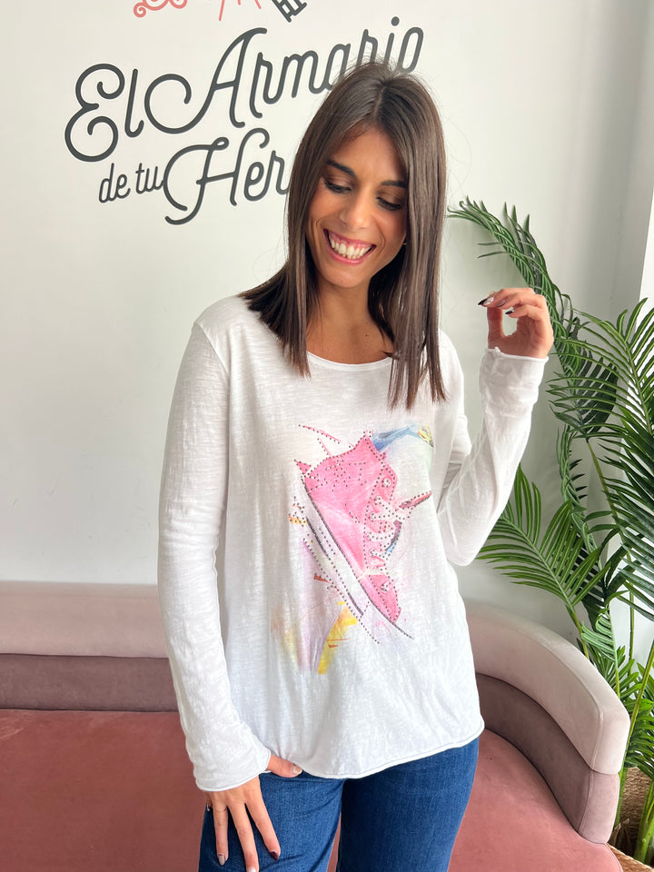 Camiseta Zapatilla