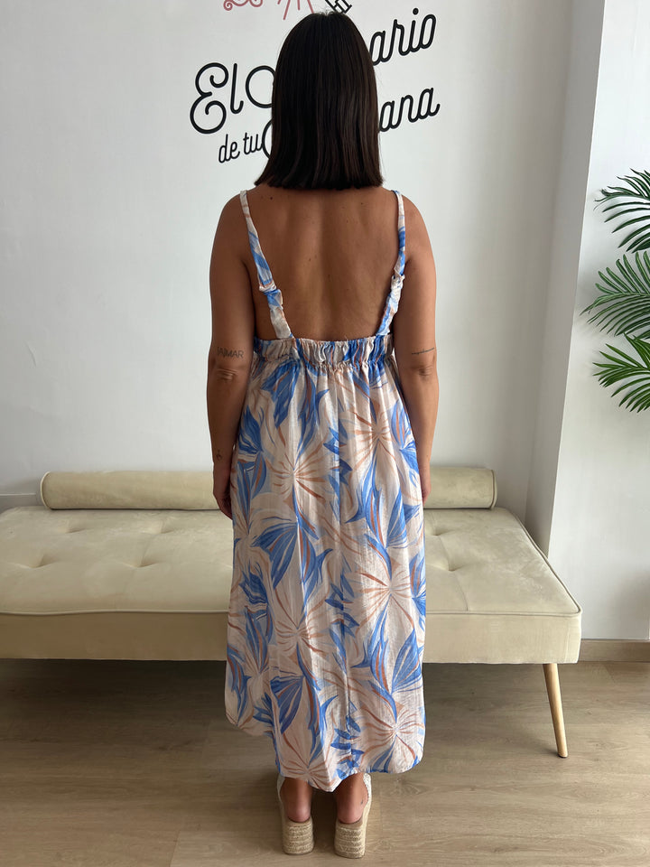 Vestido Tatiana azul