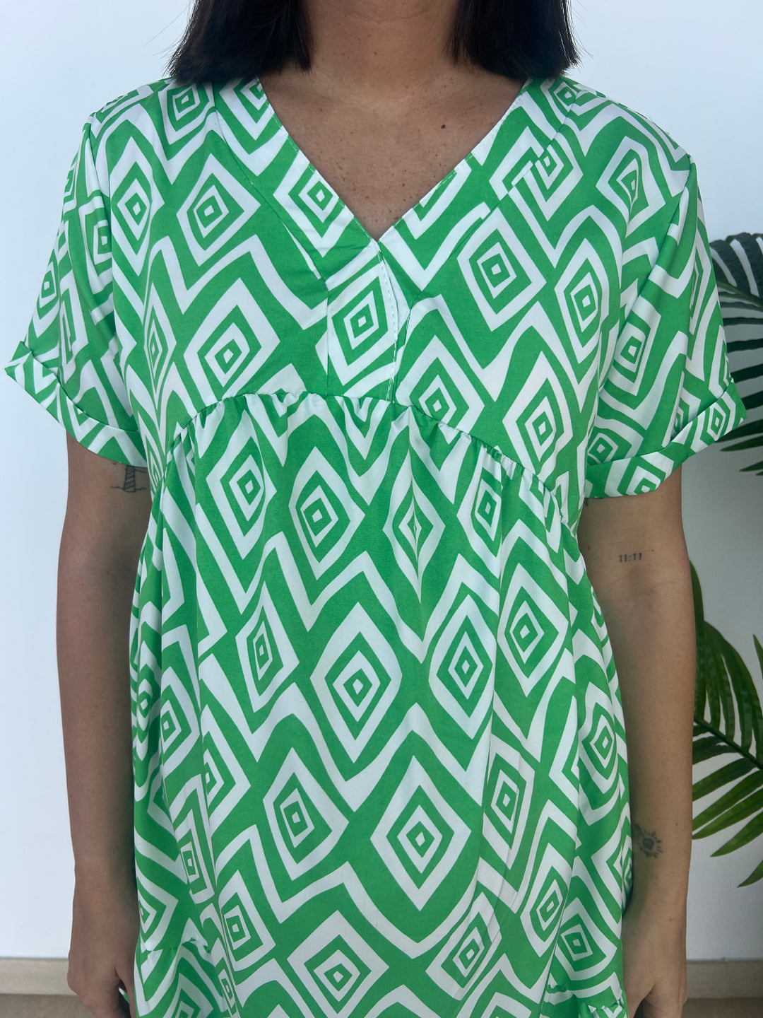 Vestido Abril verde