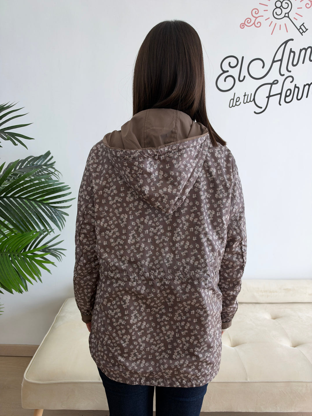 Chaqueta reversible Flori topo