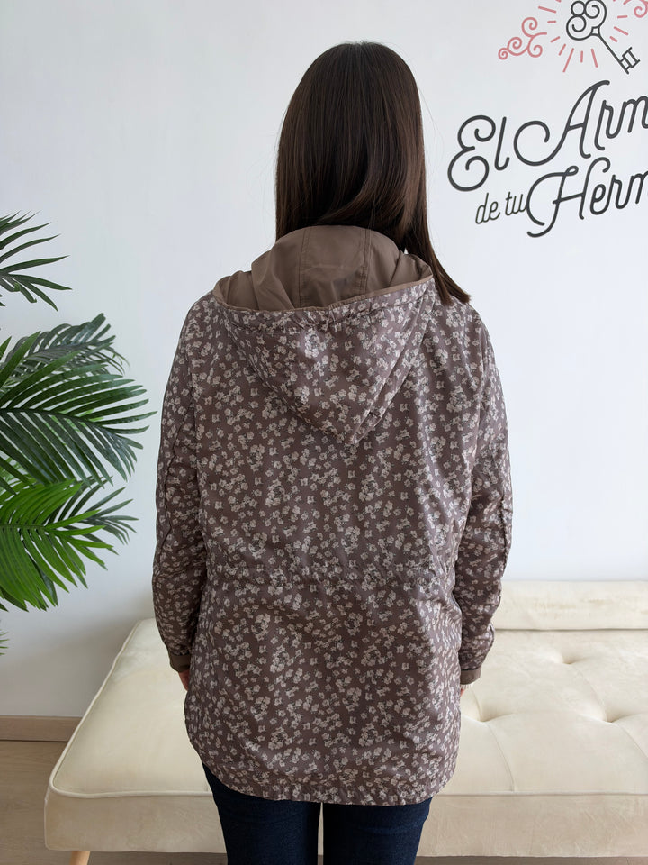 Chaqueta reversible Flori topo