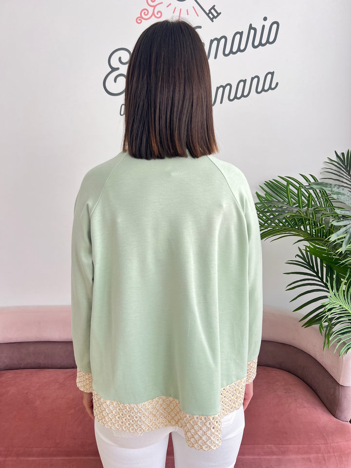 Sudadera Karol verde