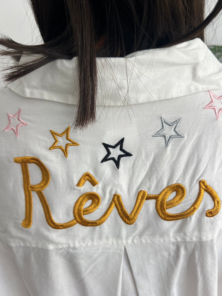 Camisa Rêves blanco