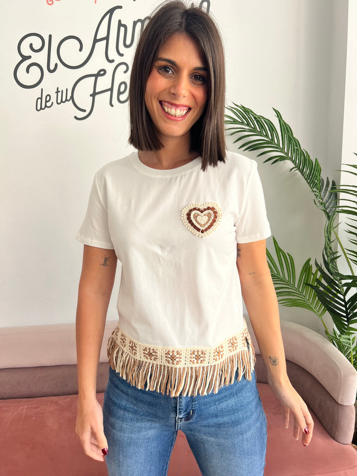 Camiseta Diana blanco