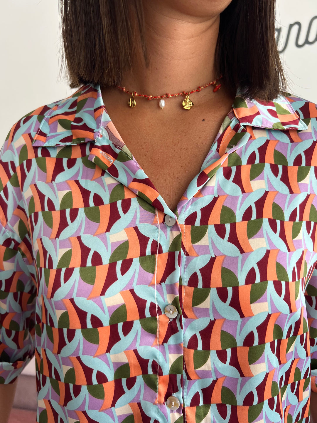 Camisa Sofi azul