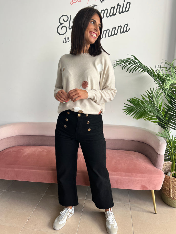 Pantalón Tania negro