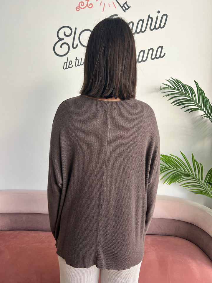 Jersey Árbol marrón