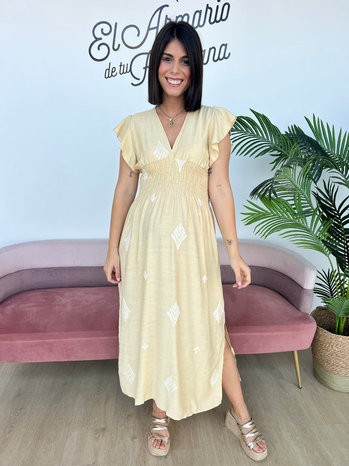 Vestido Iratxe amarillo