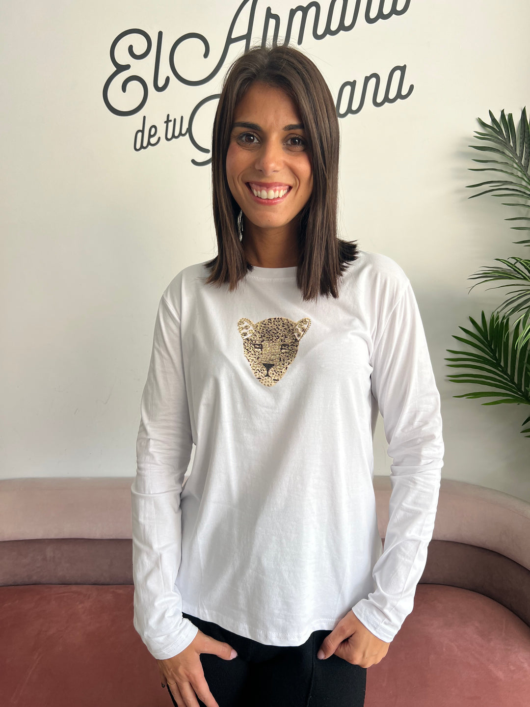 Camiseta Tigre blanco