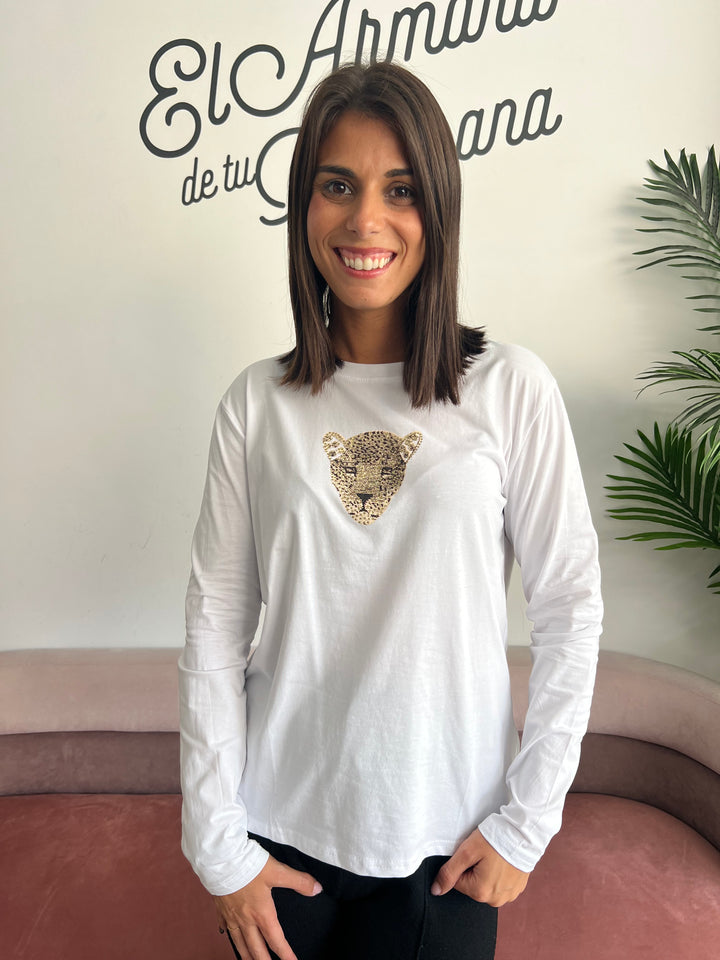 Camiseta Tigre blanco