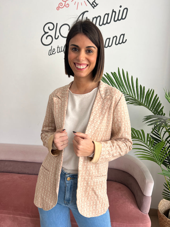 Chaqueta Estela beige
