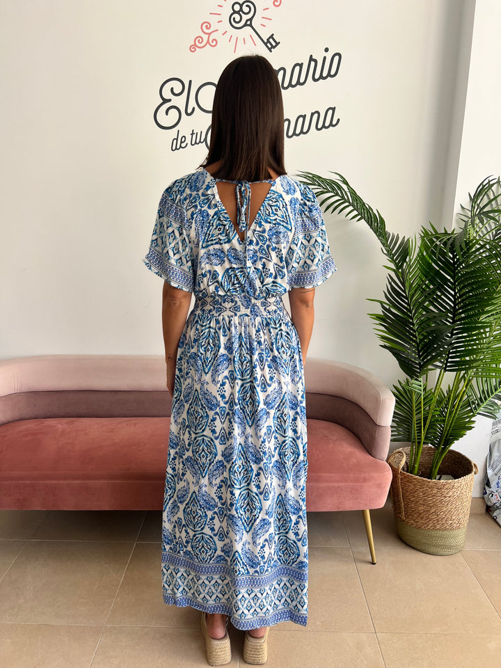 Vestido Marina azul