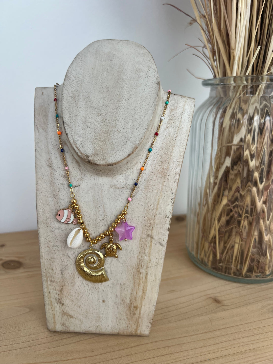 Collar Vera blanco (acero)