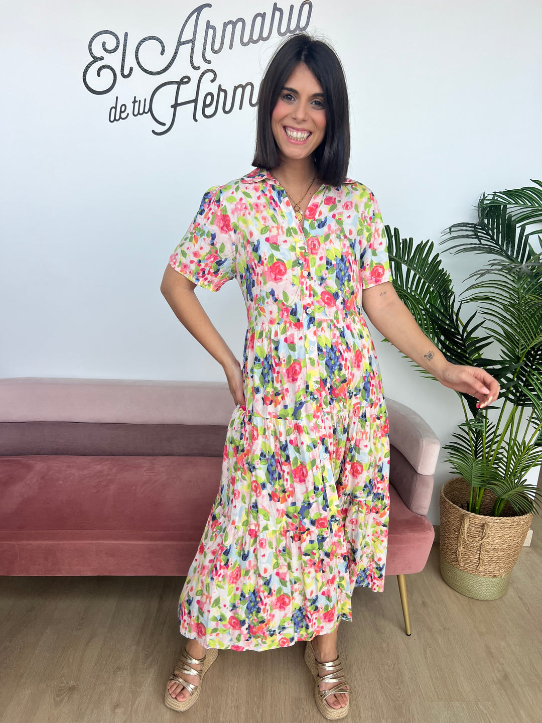 Vestido Saray multicolor
