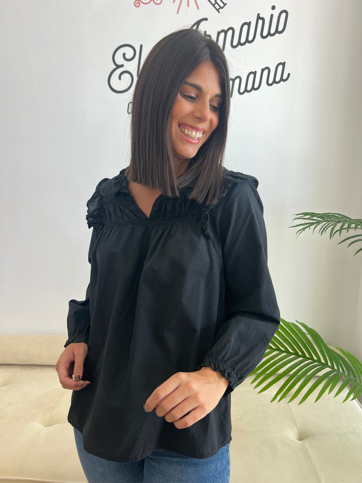 Blusa Santi negro