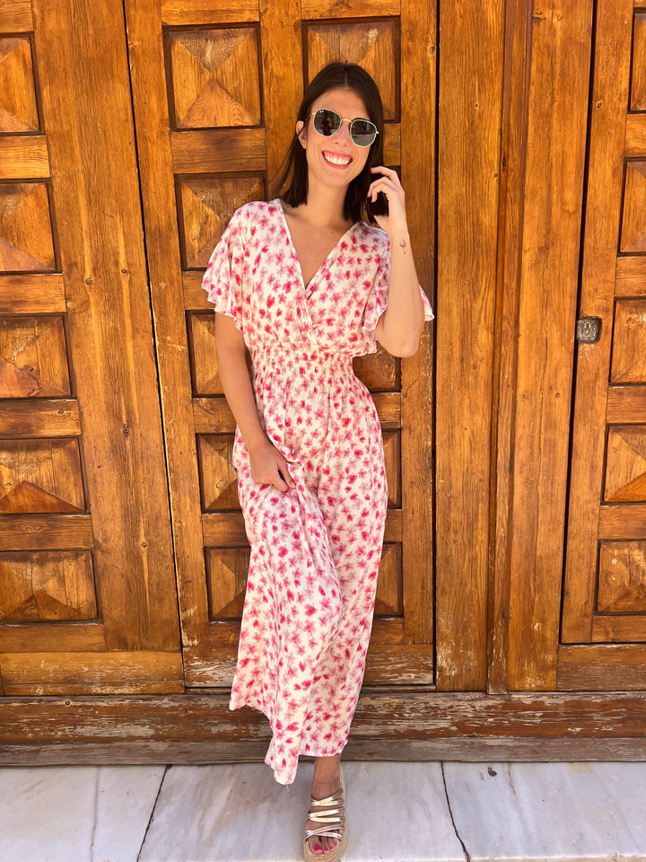 Vestido Ary rosa