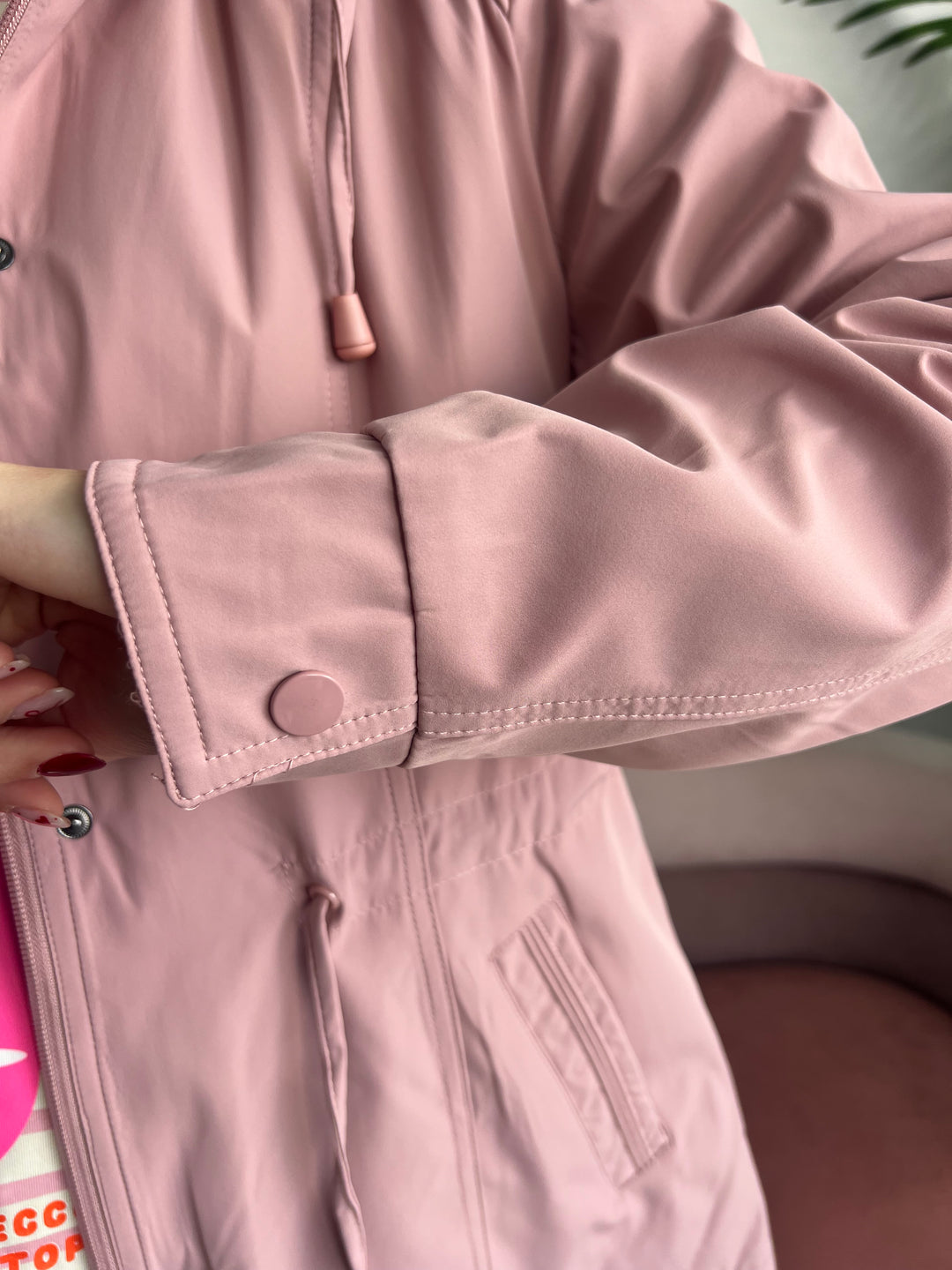 Chaqueta Miriam rosa