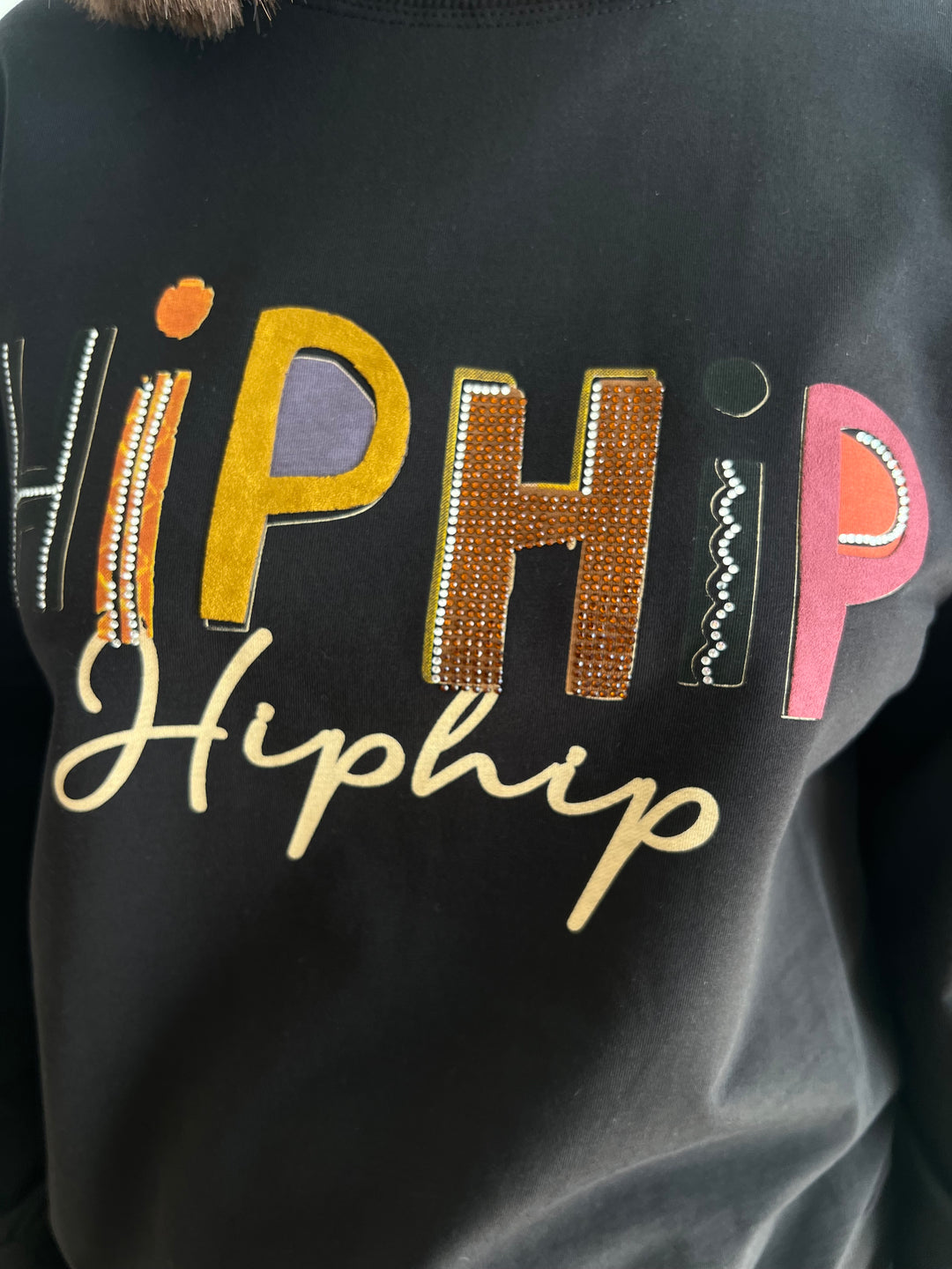 Sudadera Hip Hip negro