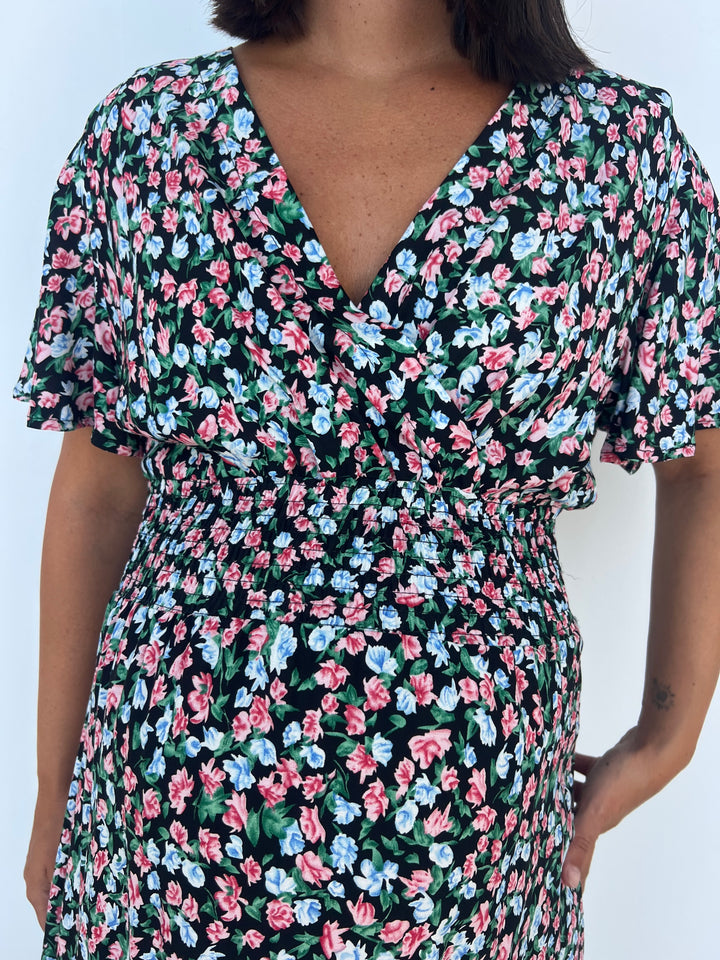 Vestido Nieves largo negro