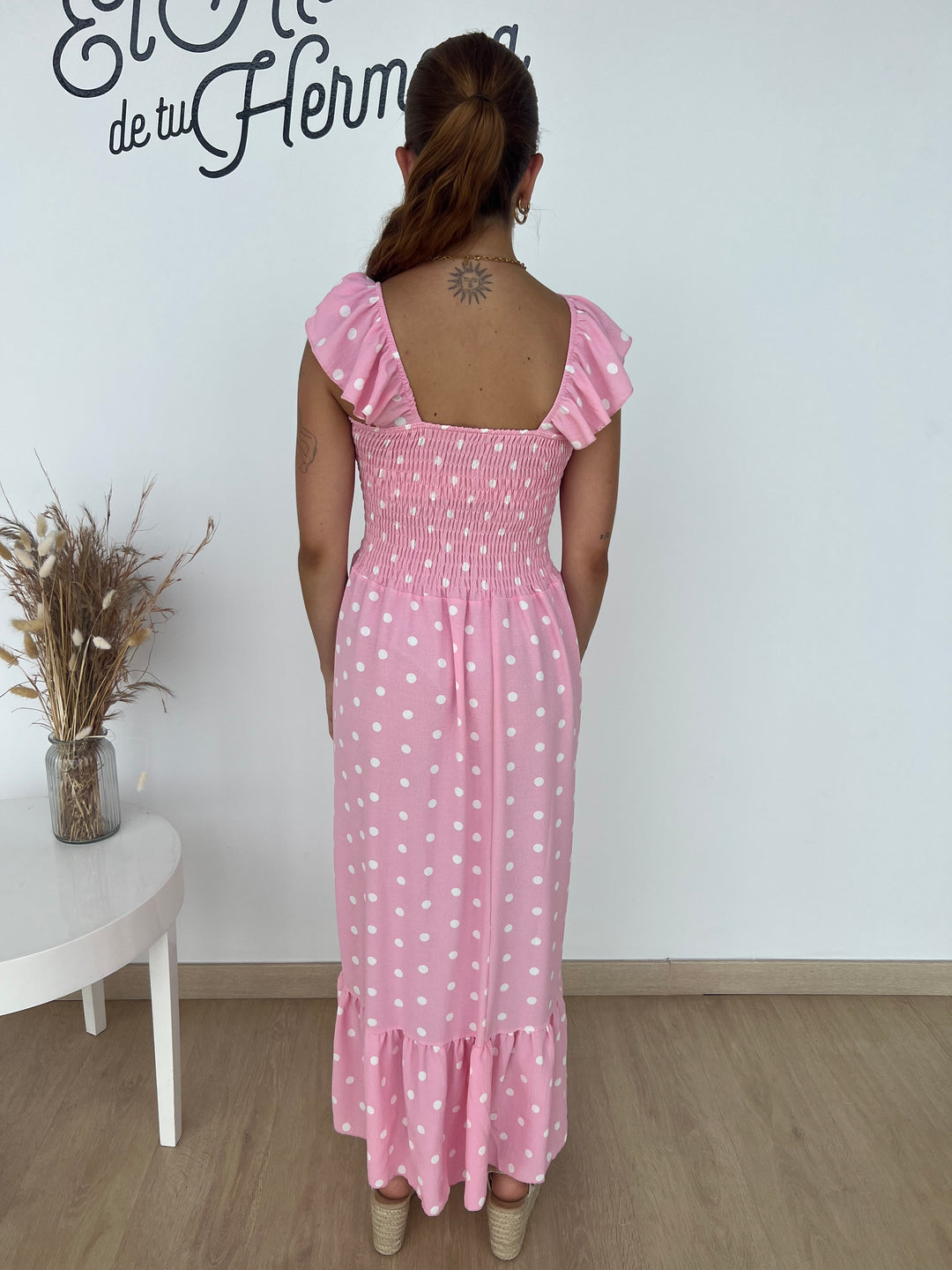 Vestido Violeta rosa