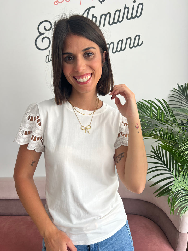 Camiseta Sara blanca