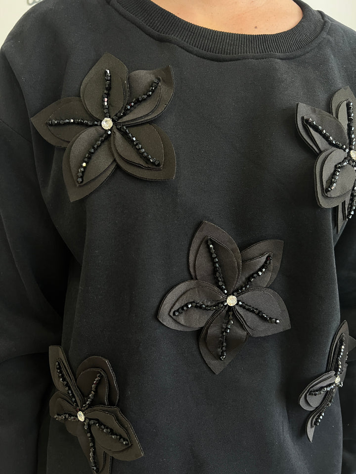 Sudadera Mery negro
