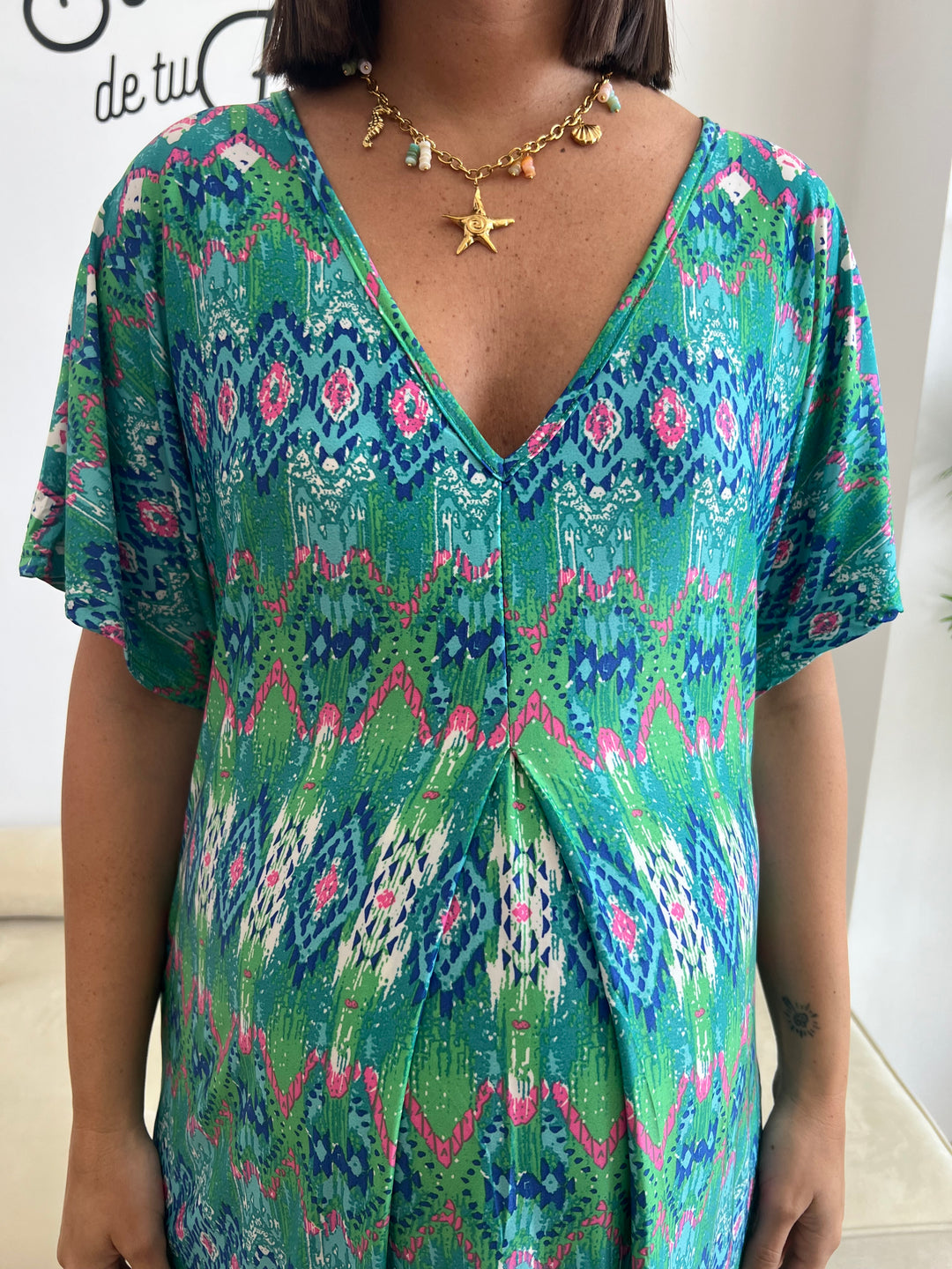 Vestido Anisa verde