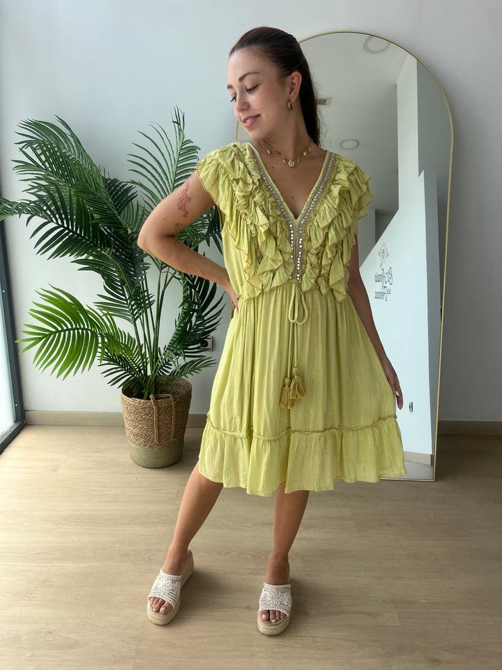 Vestido Saona verde