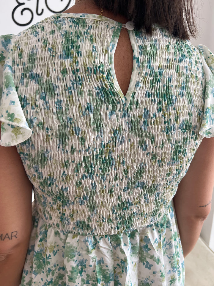 Vestido Geles verde