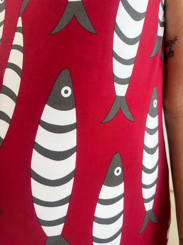 Mono Peces burdeos