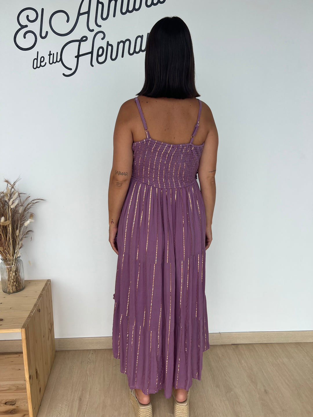 Vestido Marcela morado