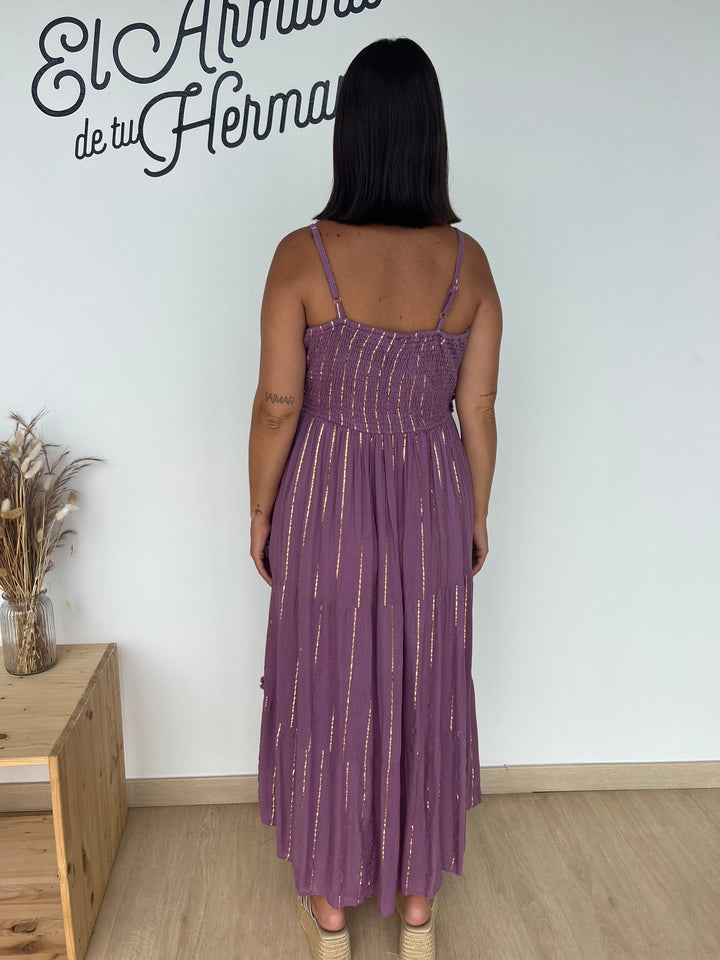 Vestido Marcela morado