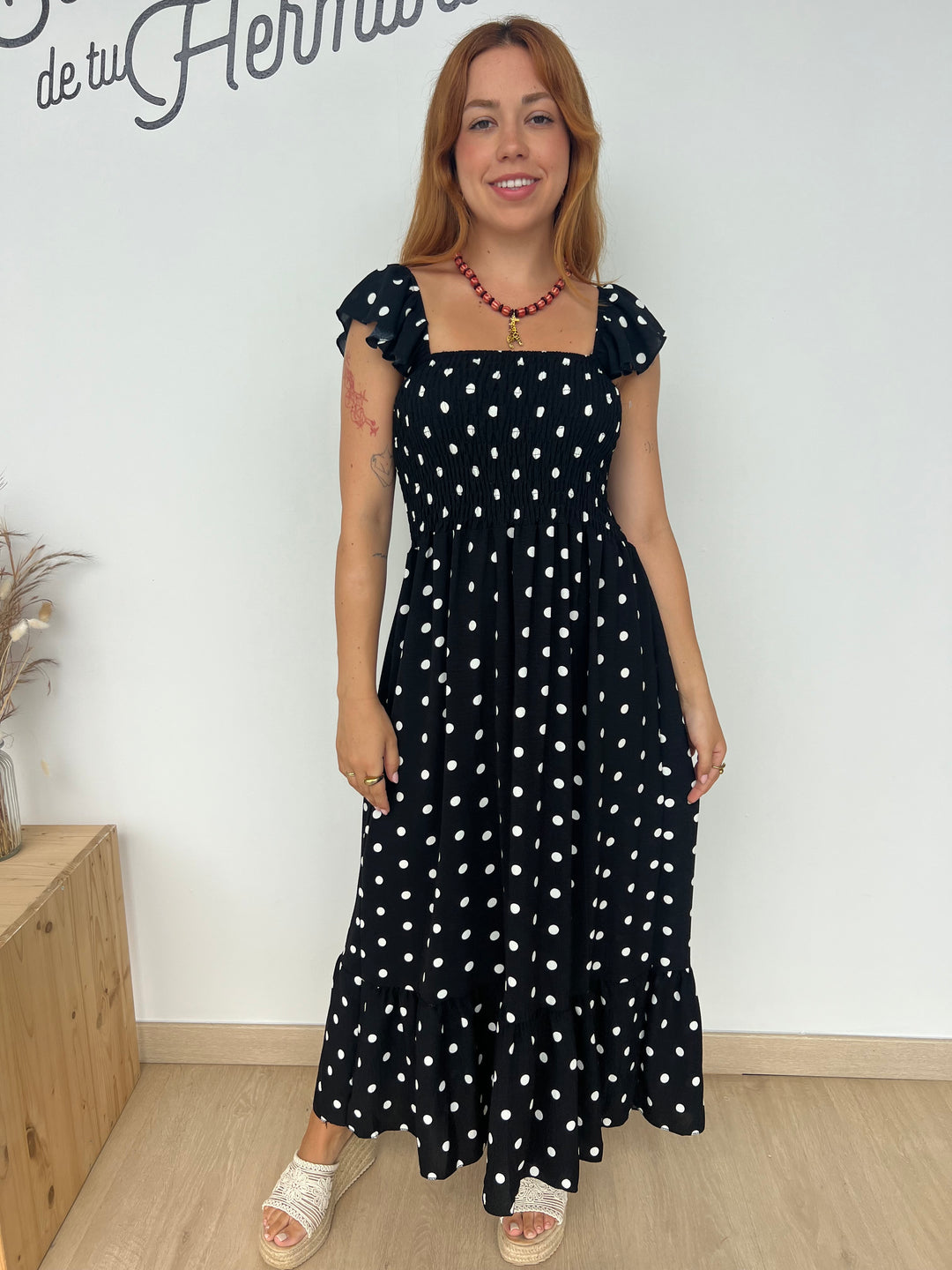 Vestido Violeta negro
