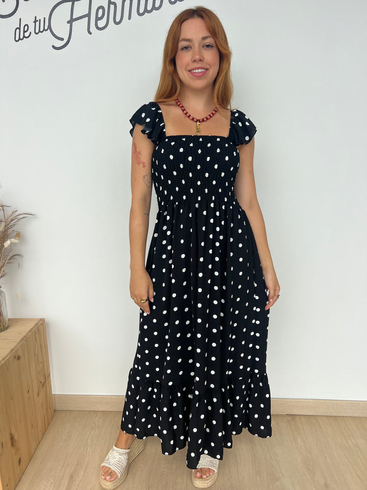 Vestido Violeta negro